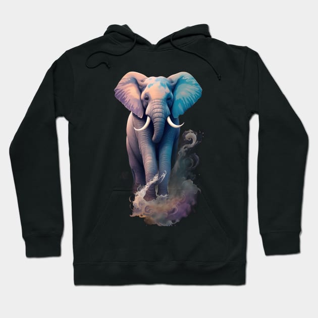 Elephant print hoodie store